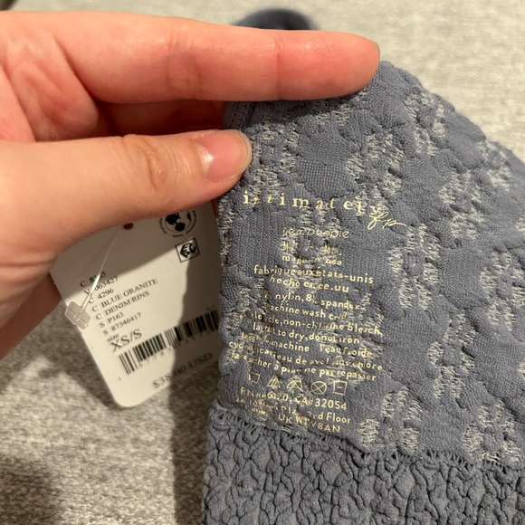 BRAND NEW Free People Bralette - Blue - Picture 2 of 2